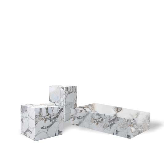 Mises Et Marble Side Table