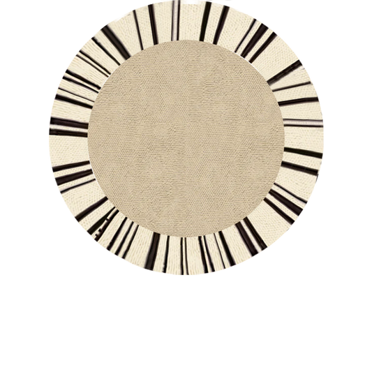 Calligraphie Round Rug