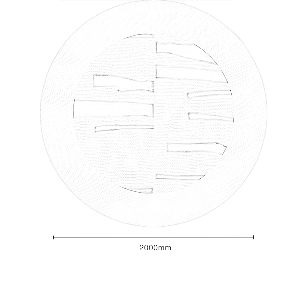 Vasculaire Round Rug