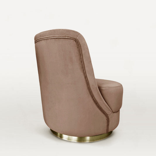 Kornet Sladoleda Swivel Arm Chair