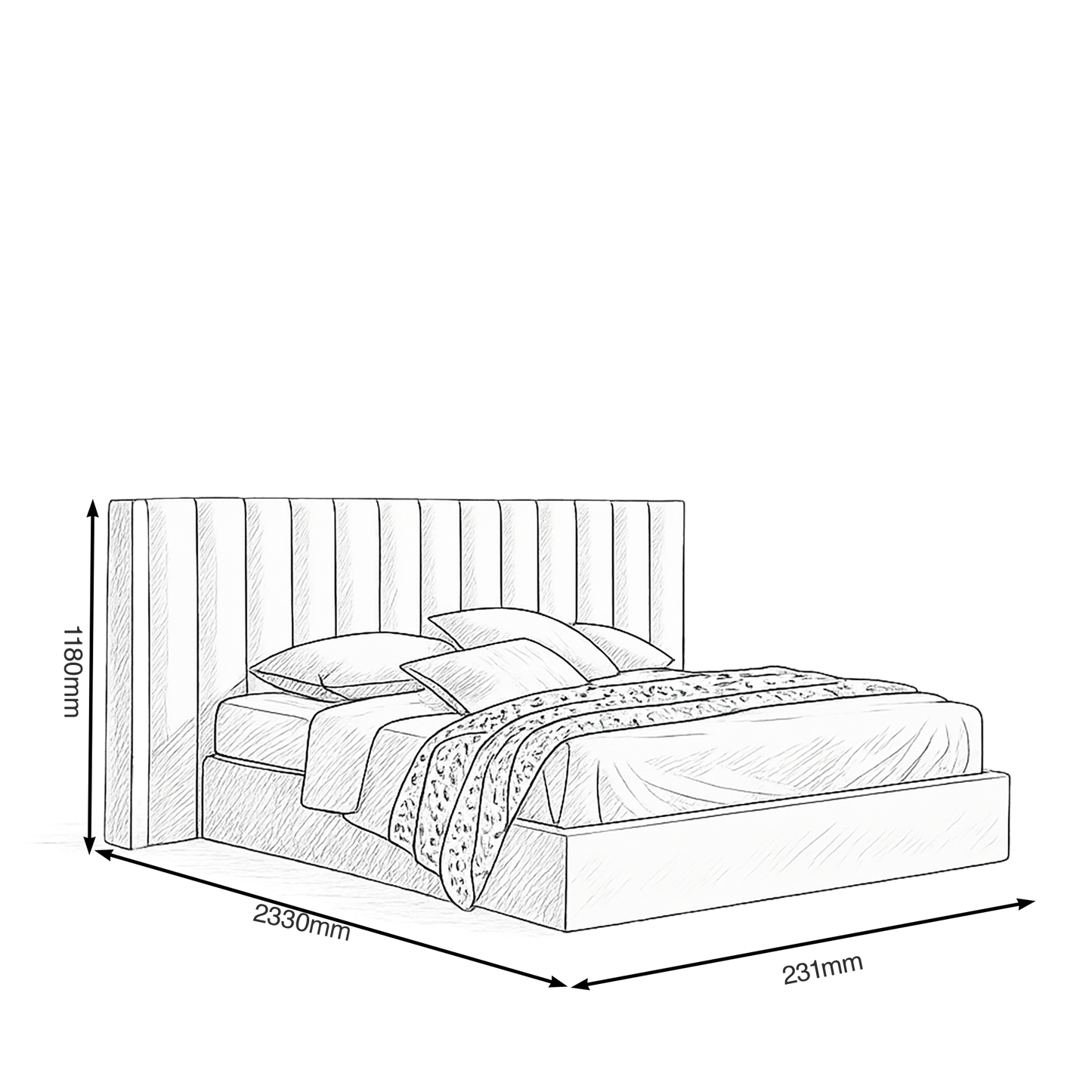 Velvet Wing Bed
