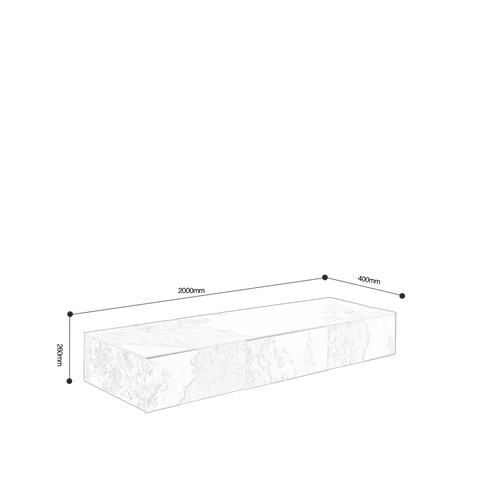 Talagsaon Sintered Stone TV Unit 2m Sale