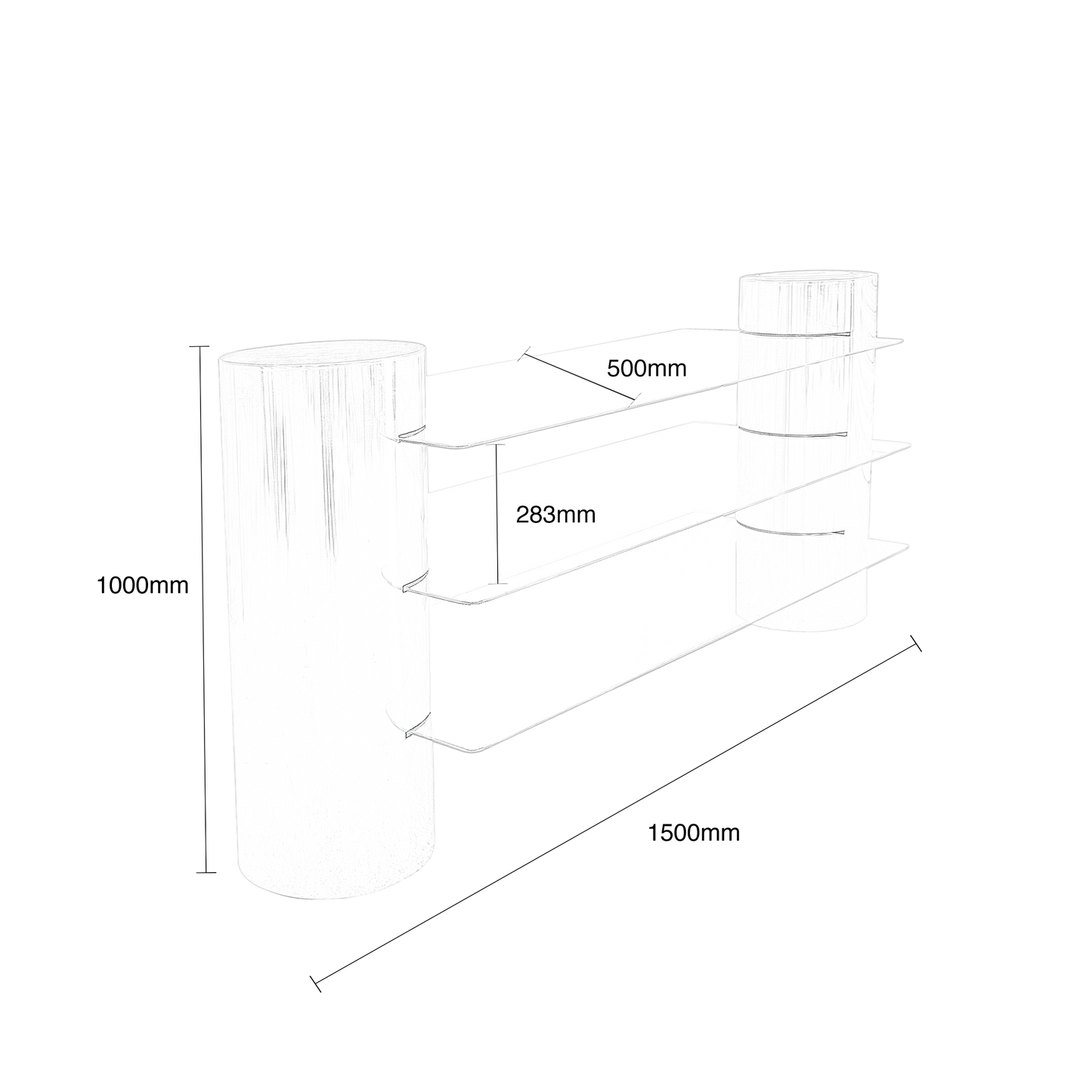 Froid Modern Shelving Unit