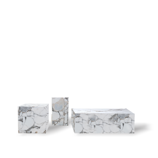 Mises Et Marble Side Table