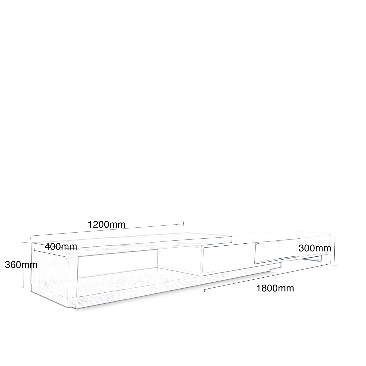 Géométrie TV Entertainment Unit