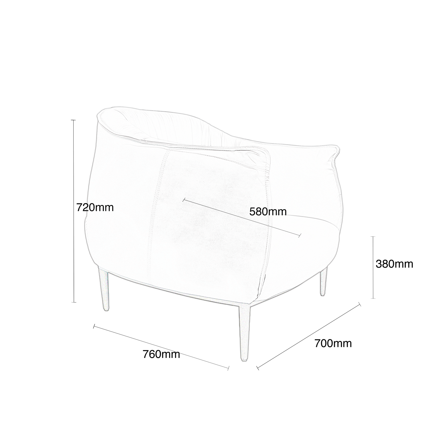 Délicat Arm Chair