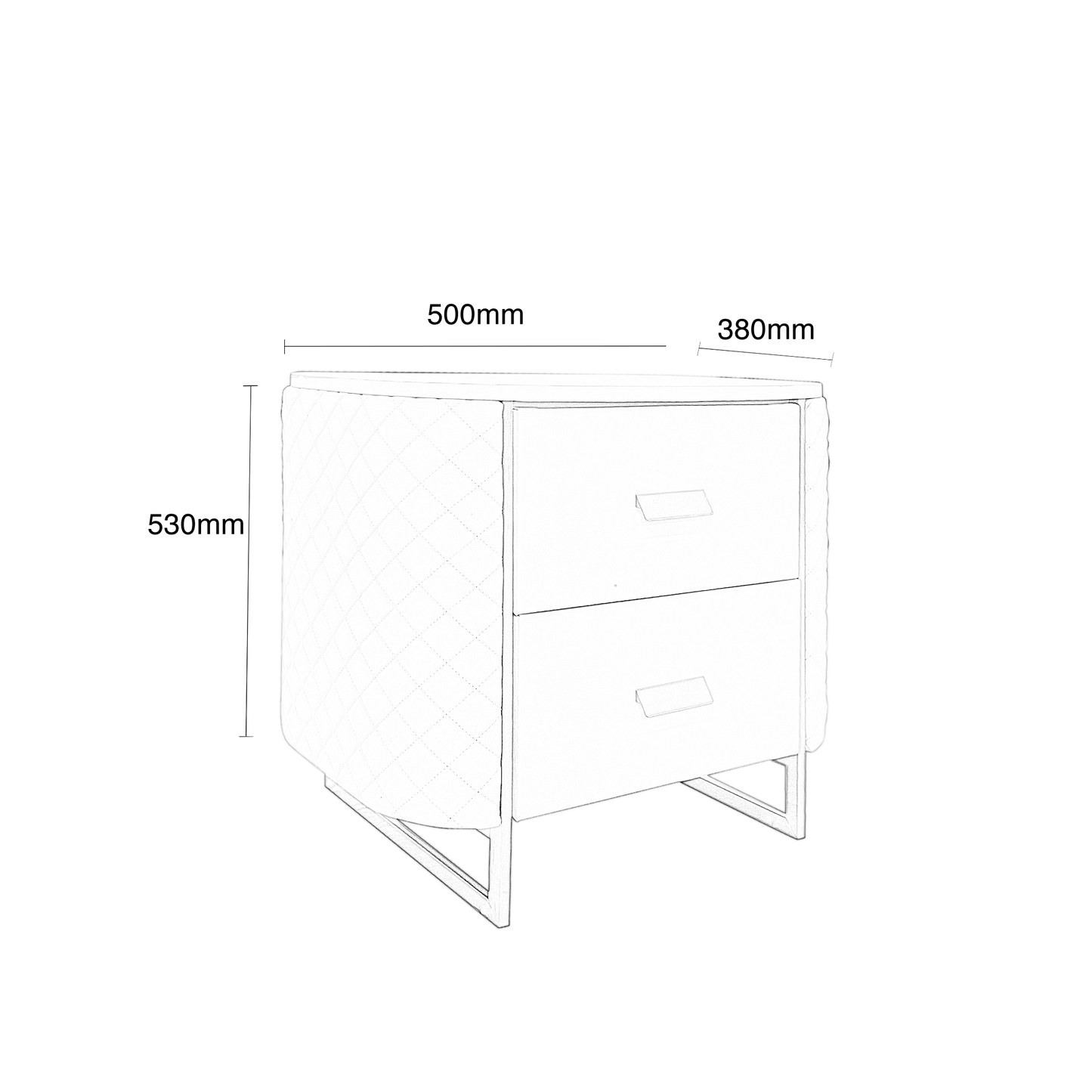 Rêve de Bedside Table