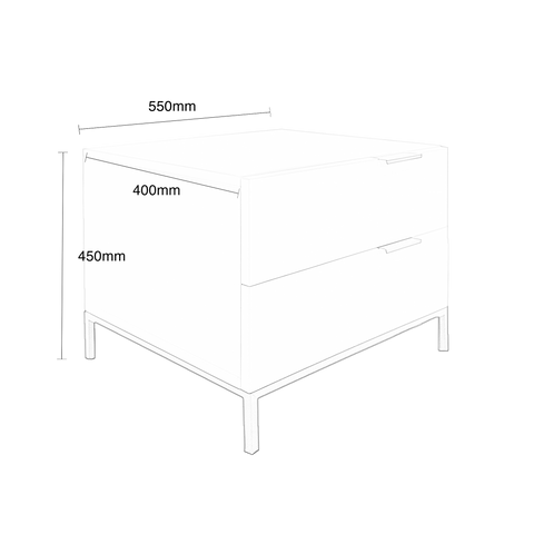 Manejar Bedside Table