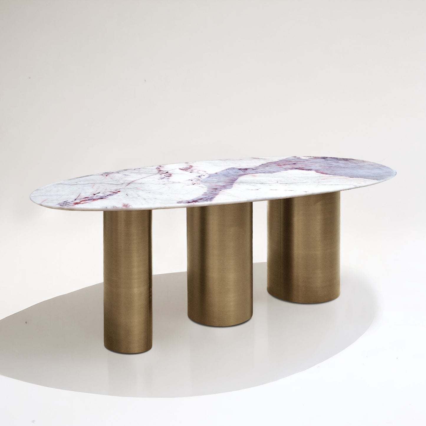 Ovale Agate Stone Dining Table