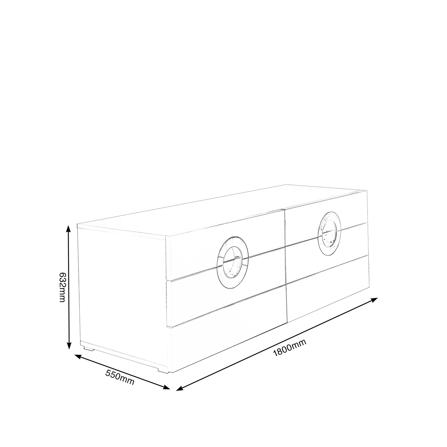 Orbital Luxe Sideboard Demo Sale