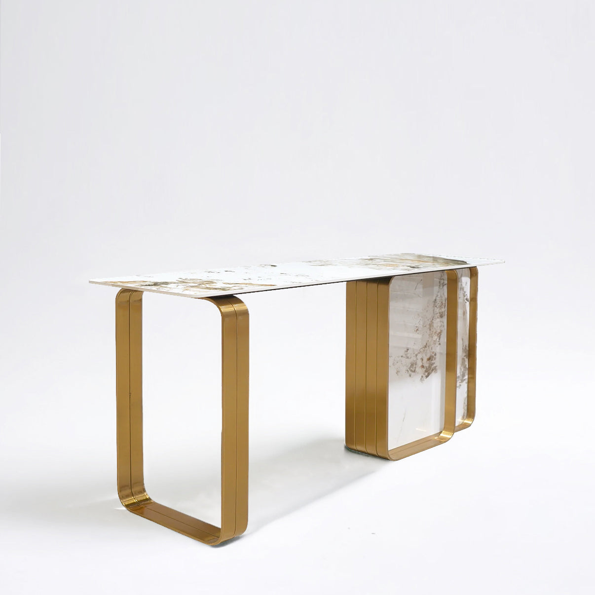 Boucle Sintered Stone Console
