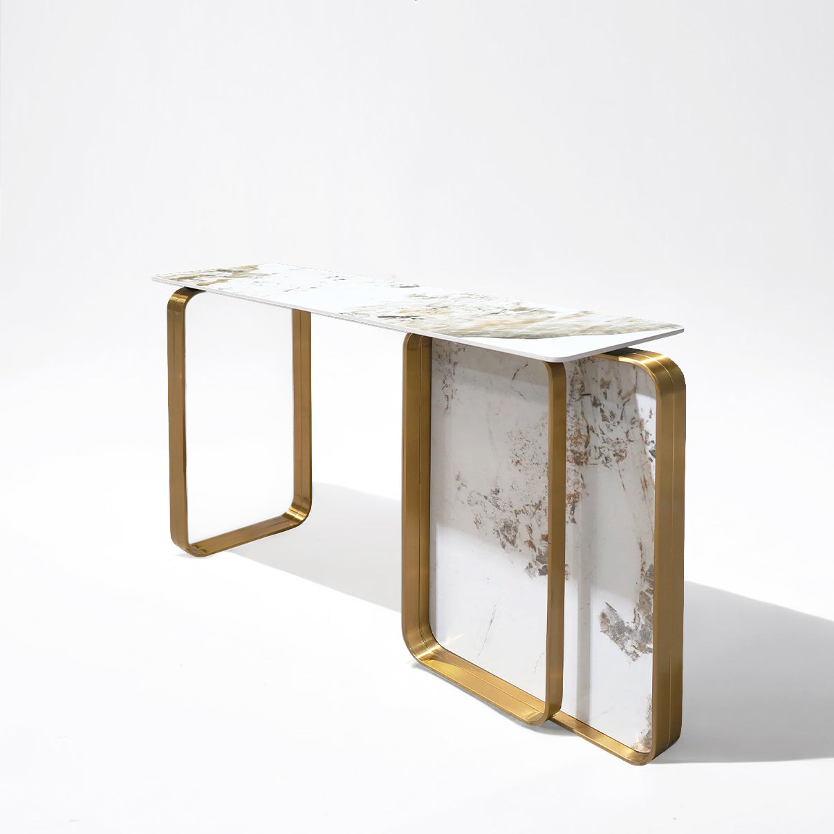 Boucle Sintered Stone Console