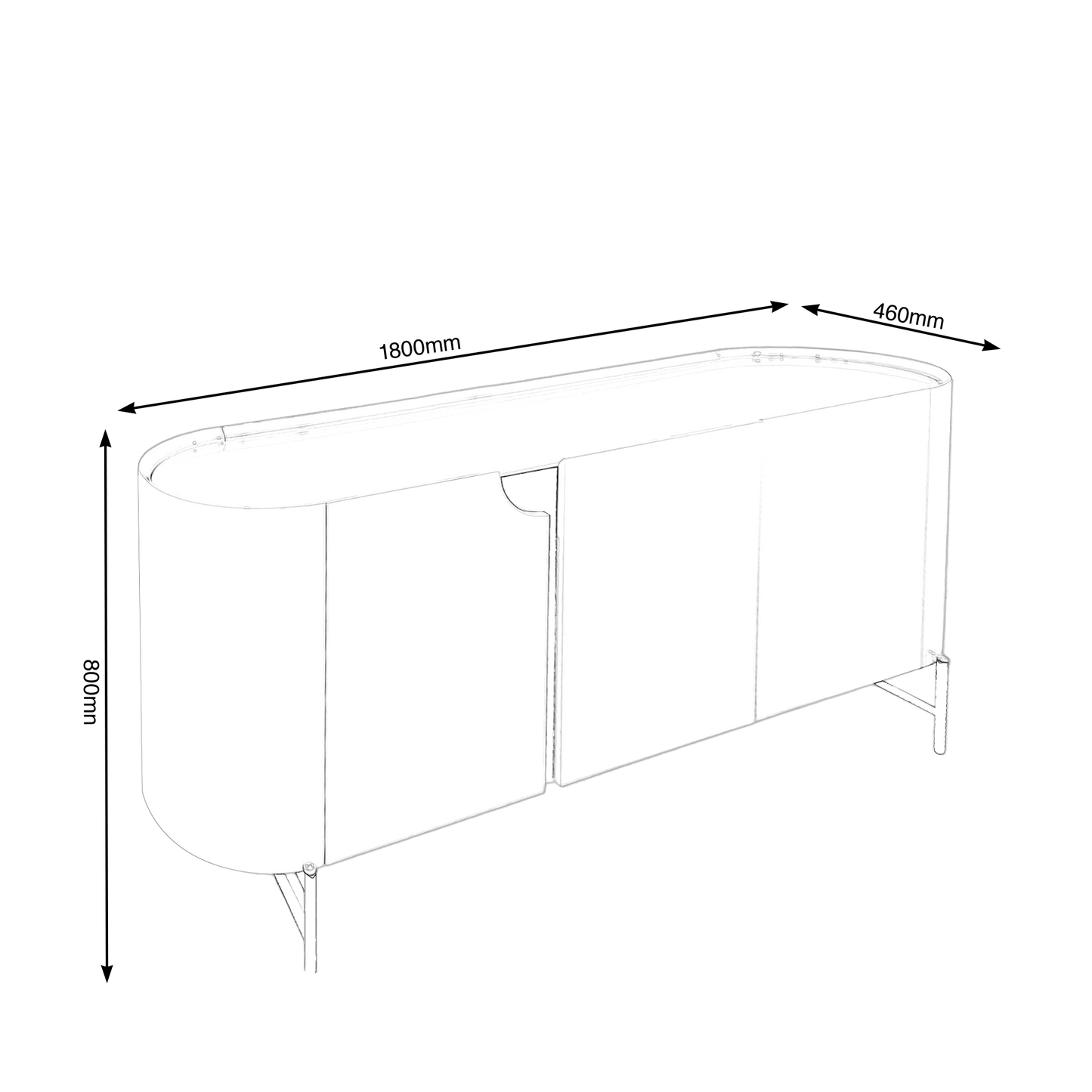 Luminous Essence Sideboard