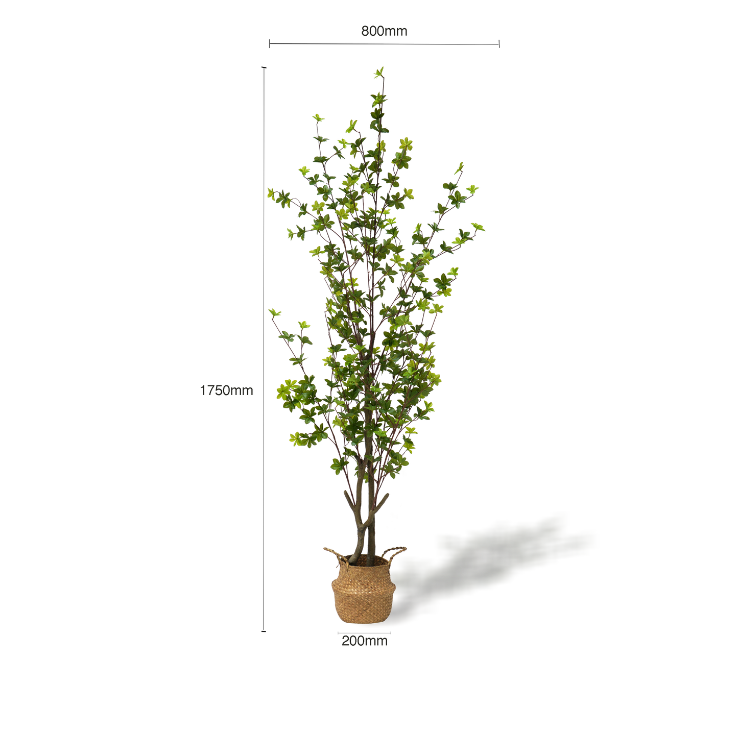 Faux Janpanese Zen Leaf Tree