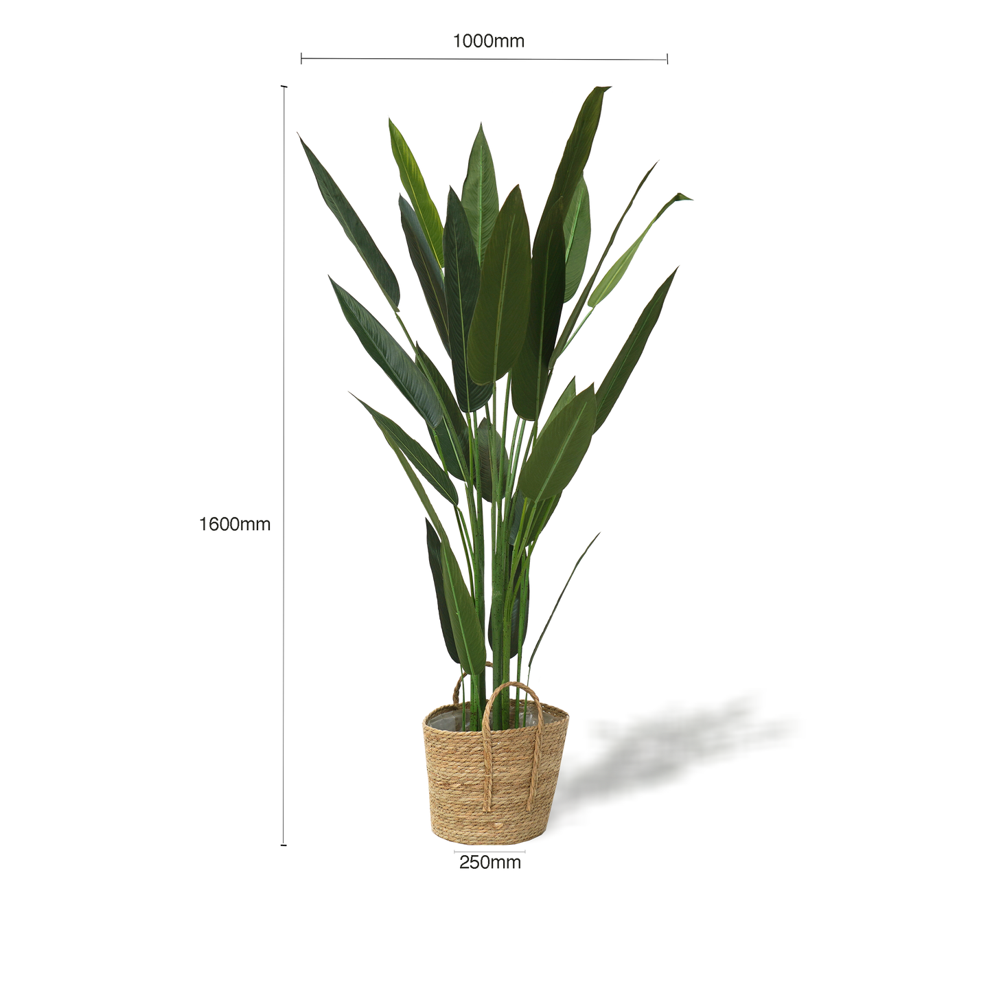 Faux Traveller Palm Tree