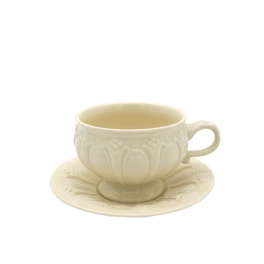 Faubourg Embossed Cup and Saucer -250ml
