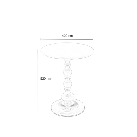 Quinn Metal Side Table