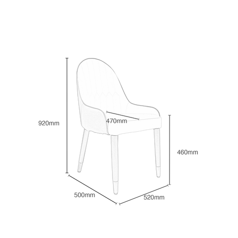 Darrius Dining Chair Demo Sale