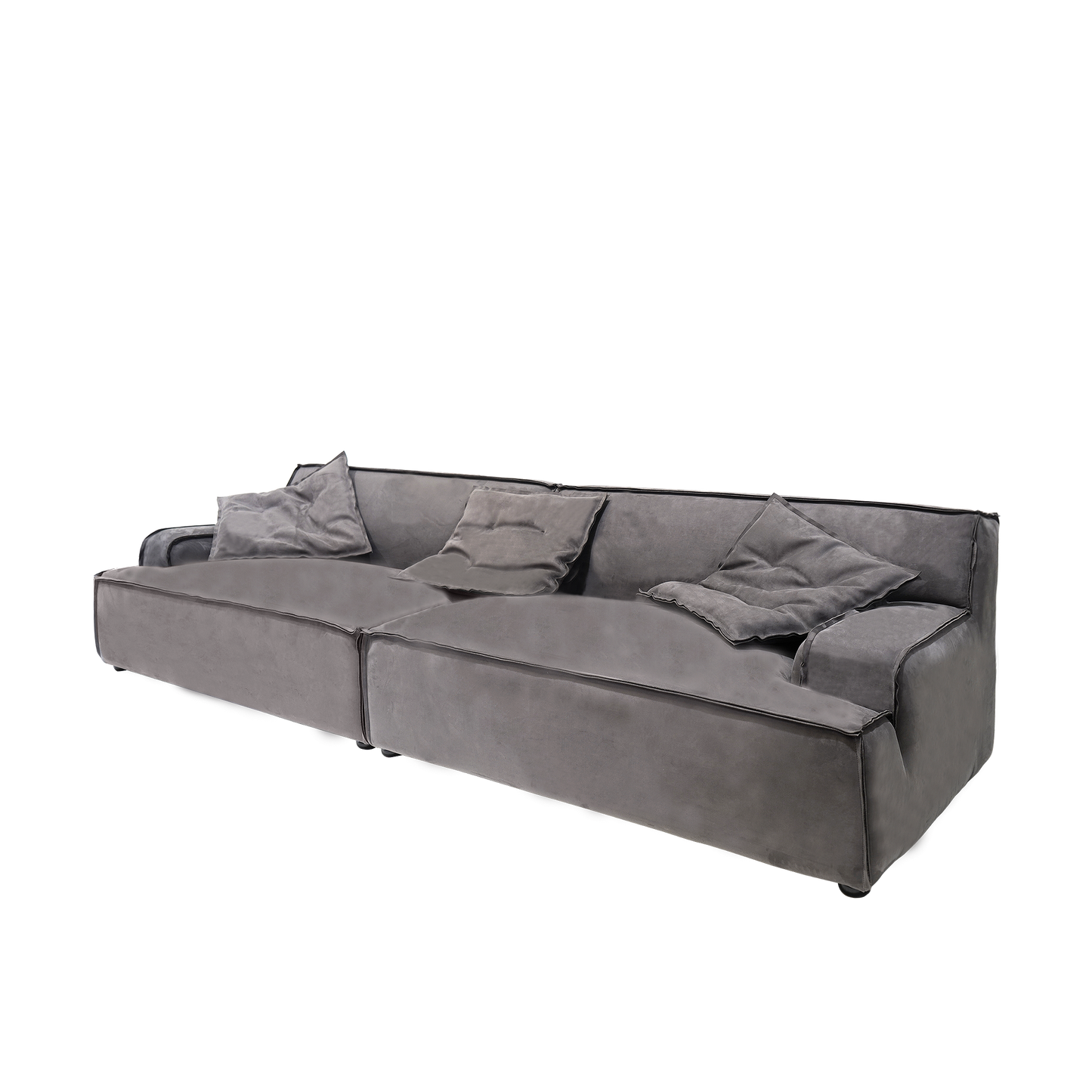 Apollo Suede Fabric Sofa