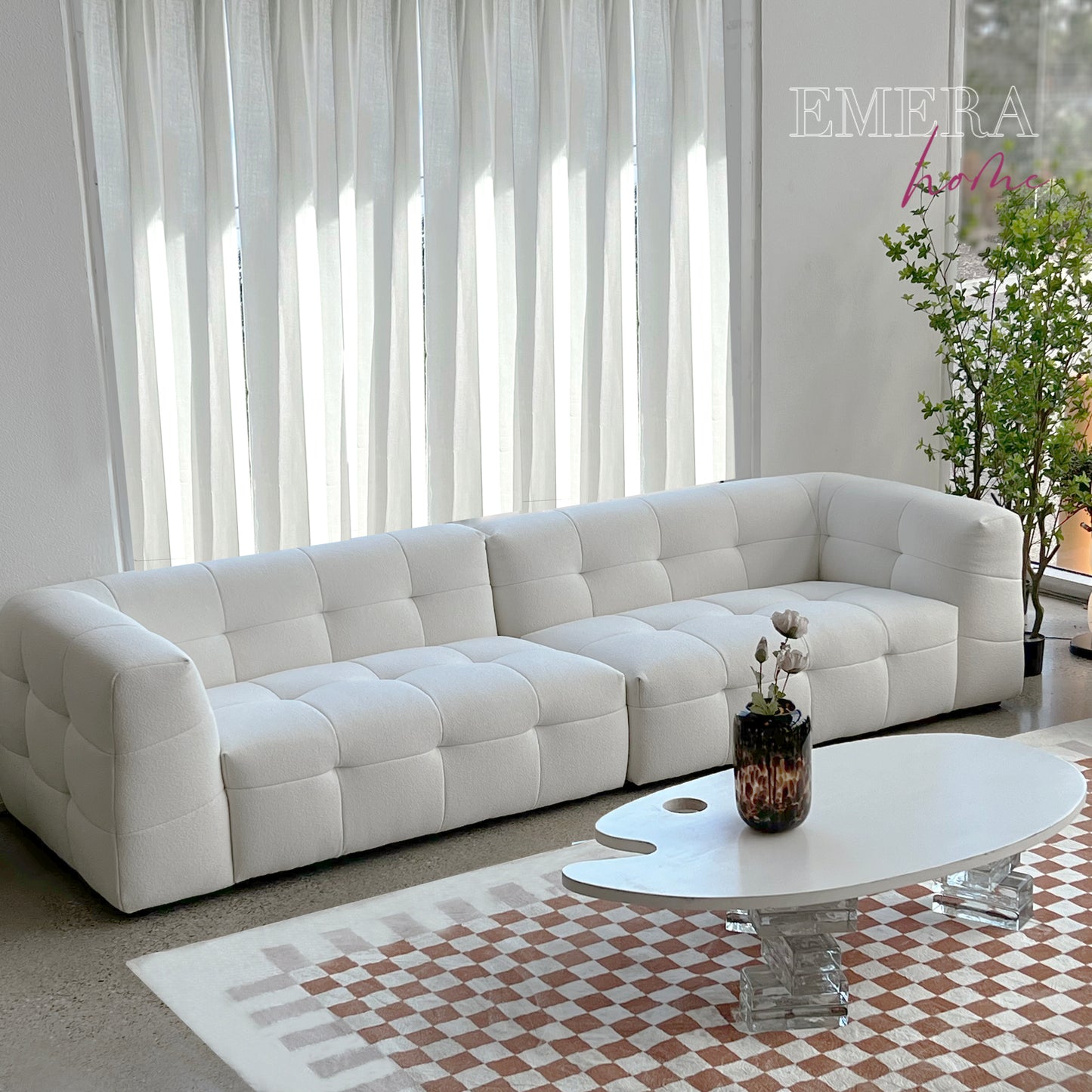 Sur Mon Plush Sofa