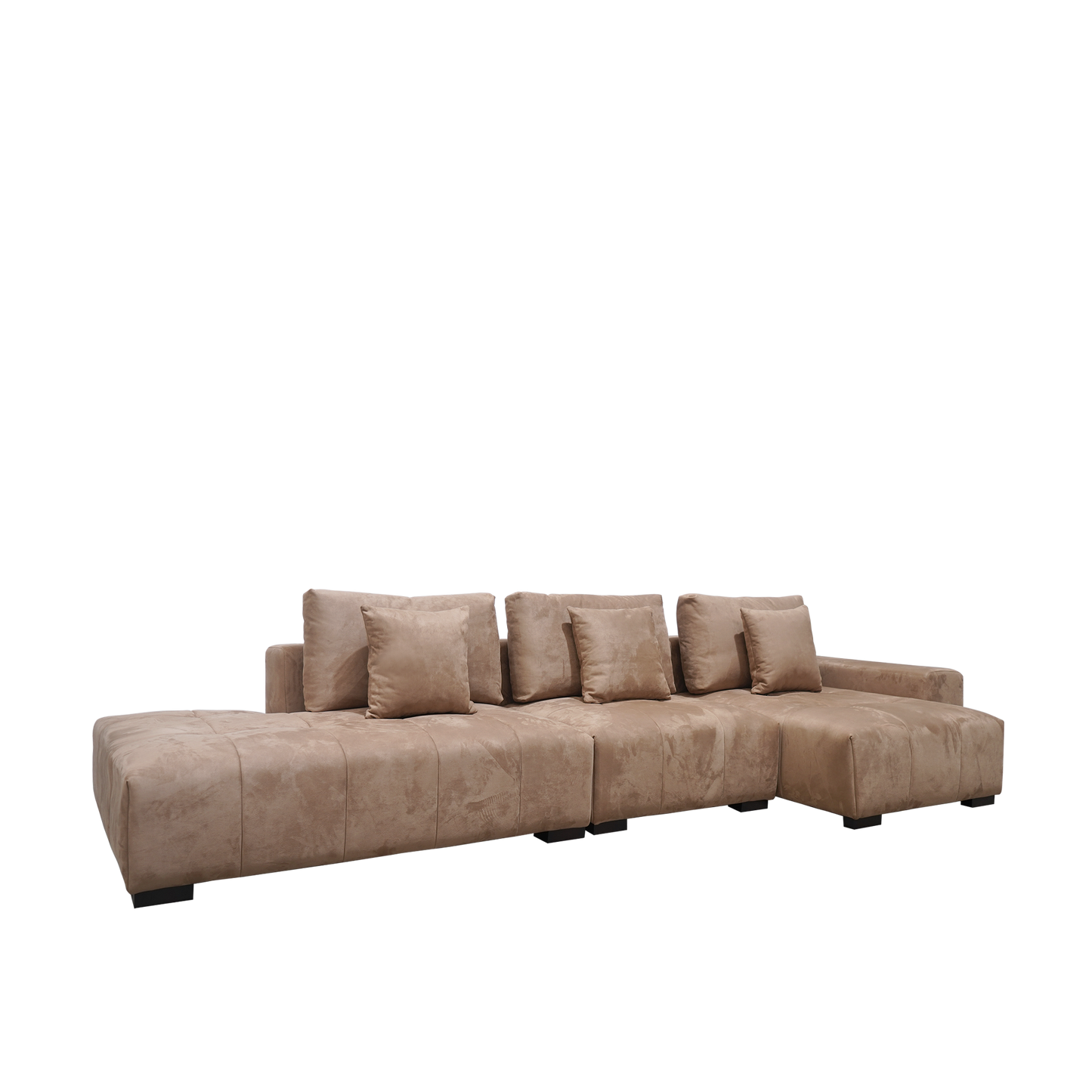 Downton Suede Fabric Sofa