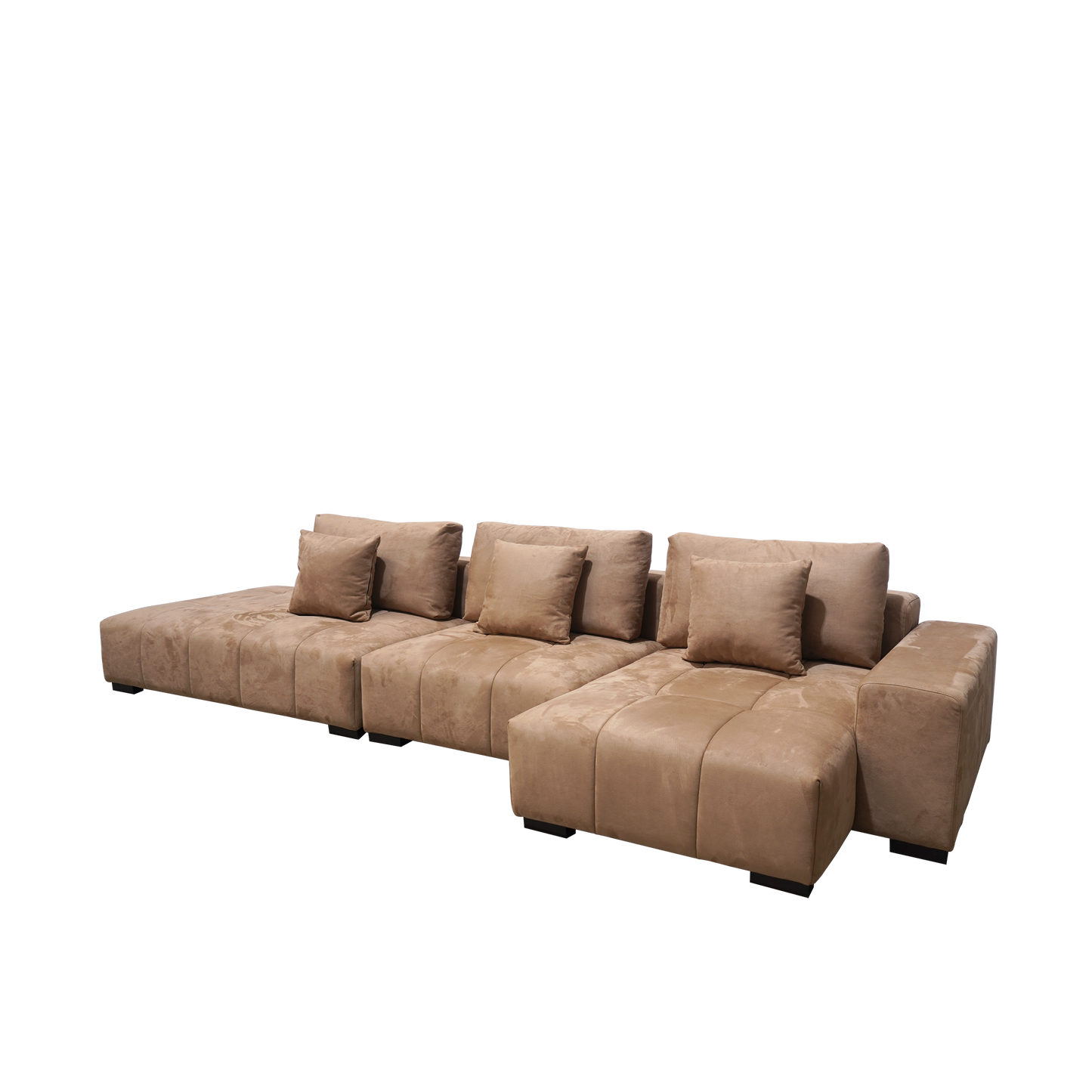 Downton Suede Fabric Sofa
