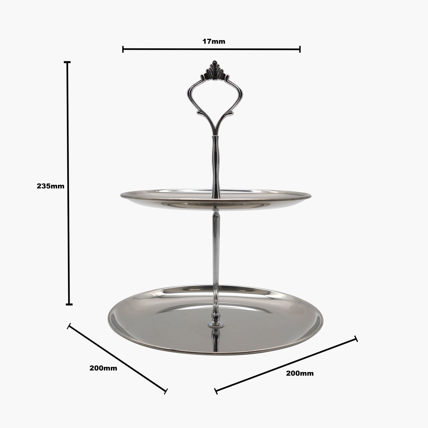 Tea Time Double Layer Tray