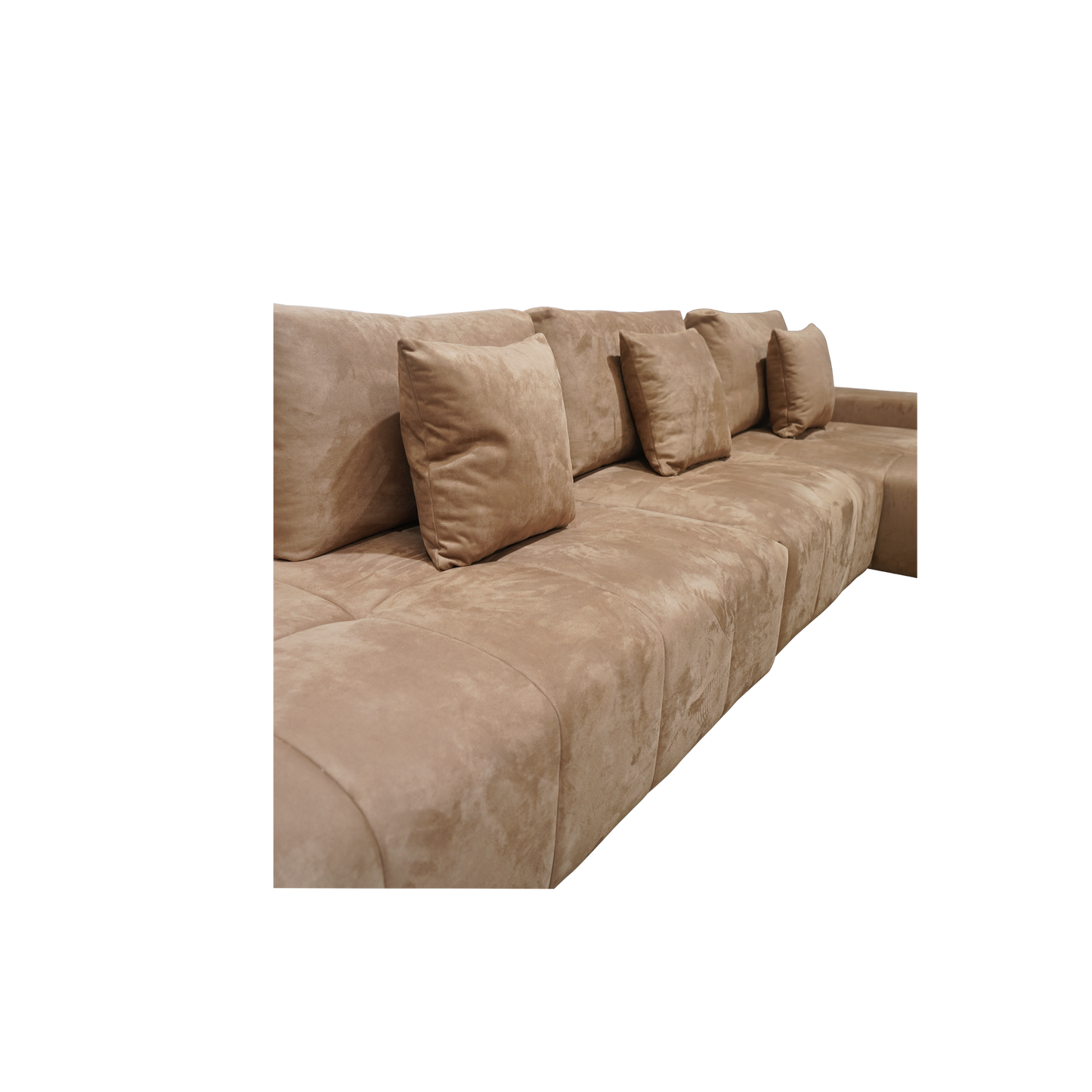 Downton Suede Fabric Sofa