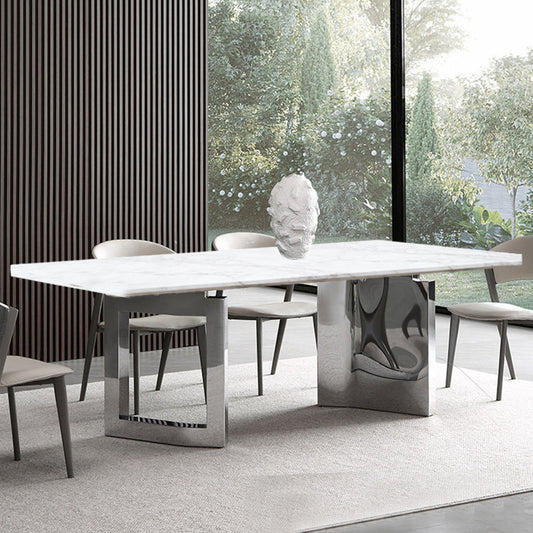 Enneigée Marble Dining Table