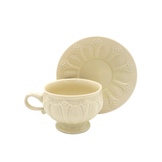 Faubourg Embossed Cup and Saucer -250ml