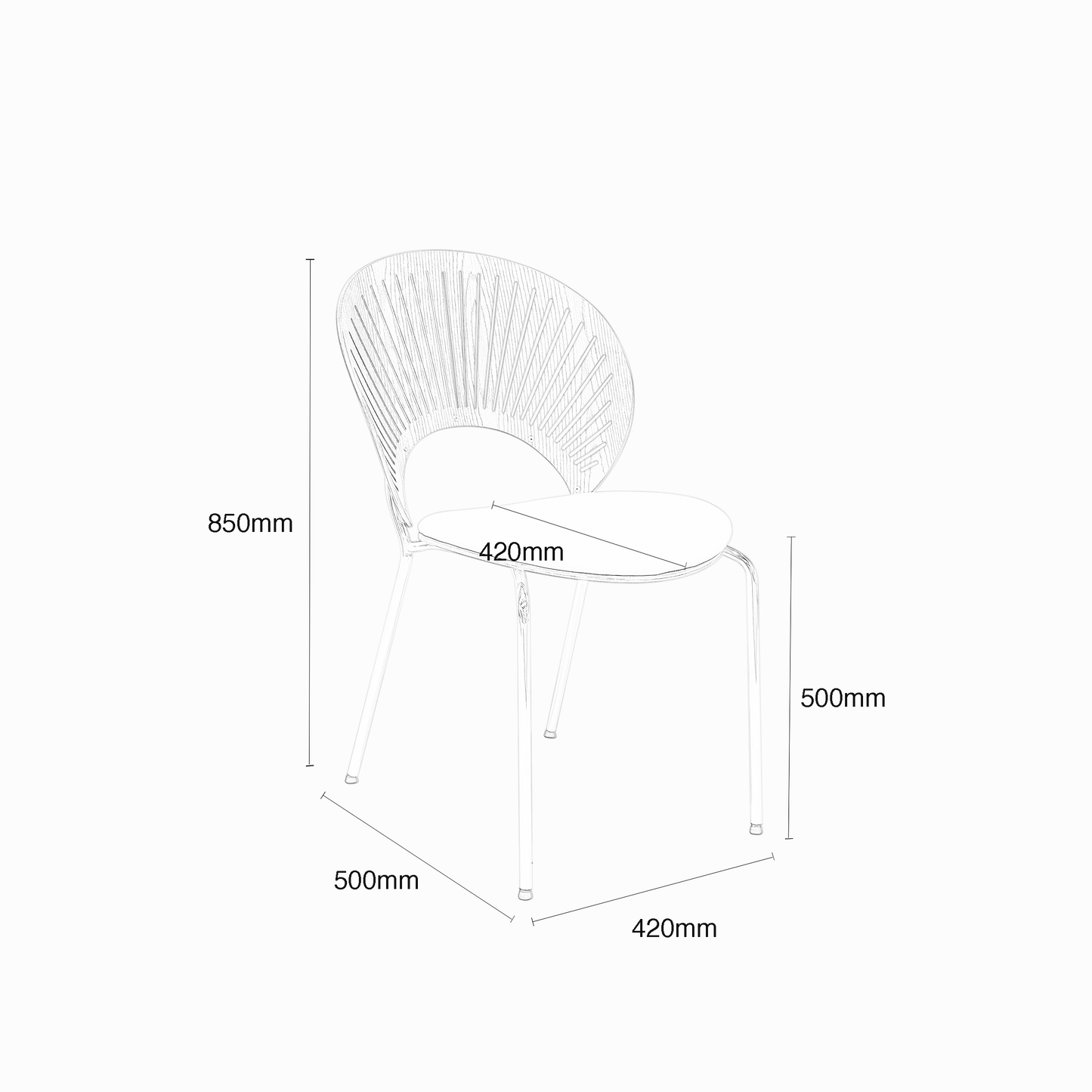 Cesira Shell Dining Chair