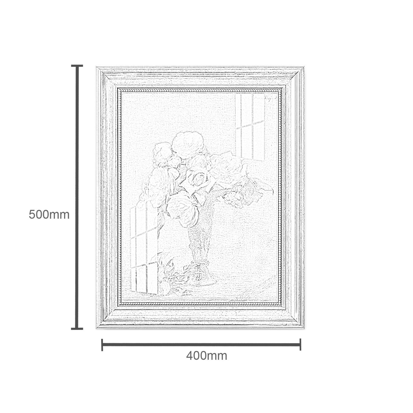 Antique Dining Room Painting