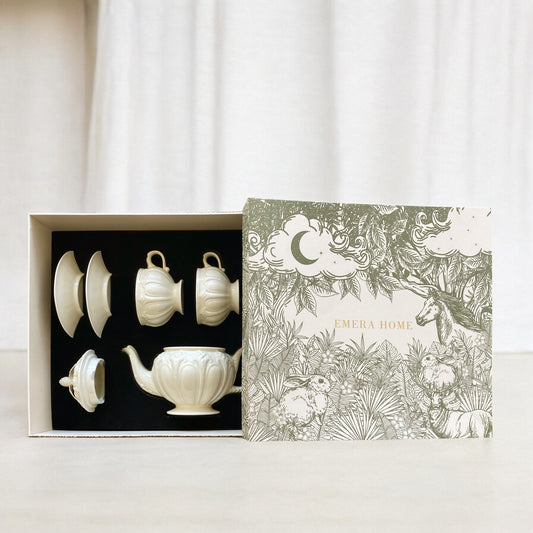 Faubourg Embossed Tea Gift Set