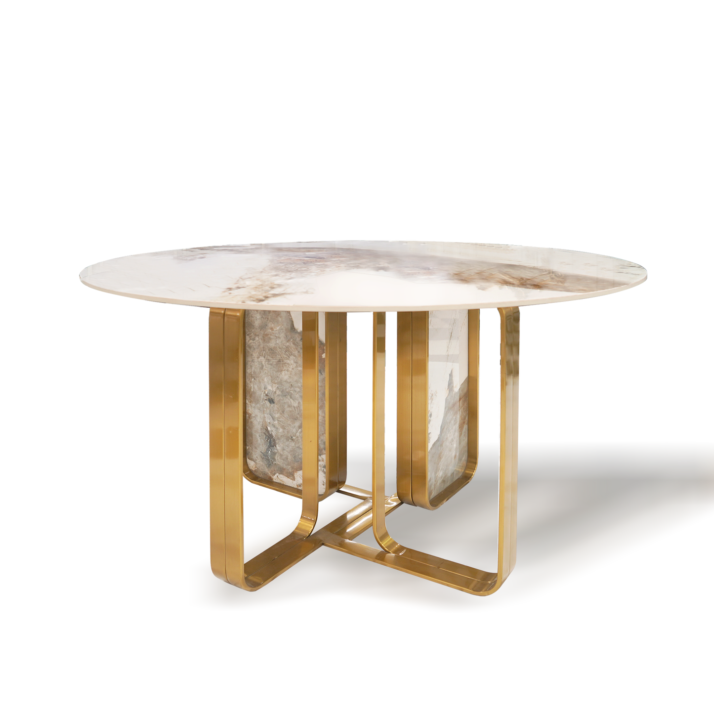 Boucle Sintered Stone Dining Table