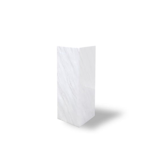 Boîte Marble Side Table White Sale