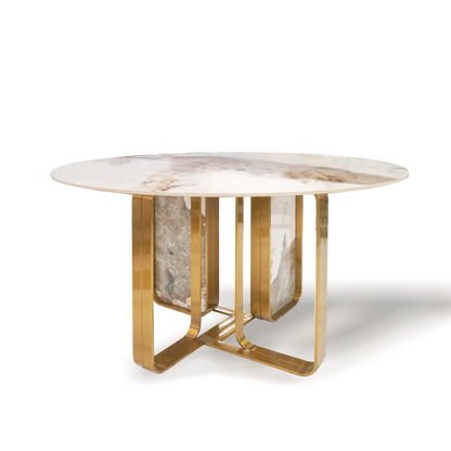 Boucle Sintered Stone Dining Table