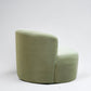 Nindot Velvet Fabric Arm Chair