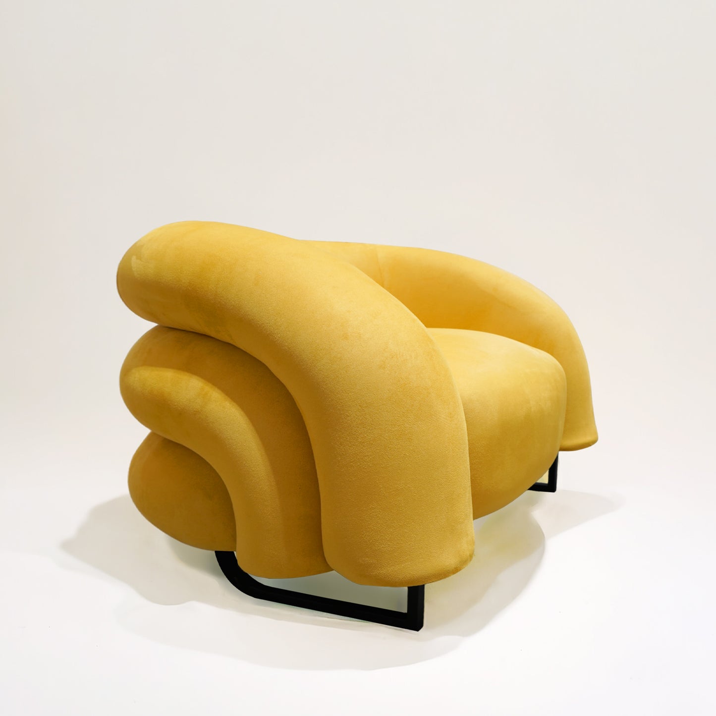 Reòtag Velvet Fabric ArmChair