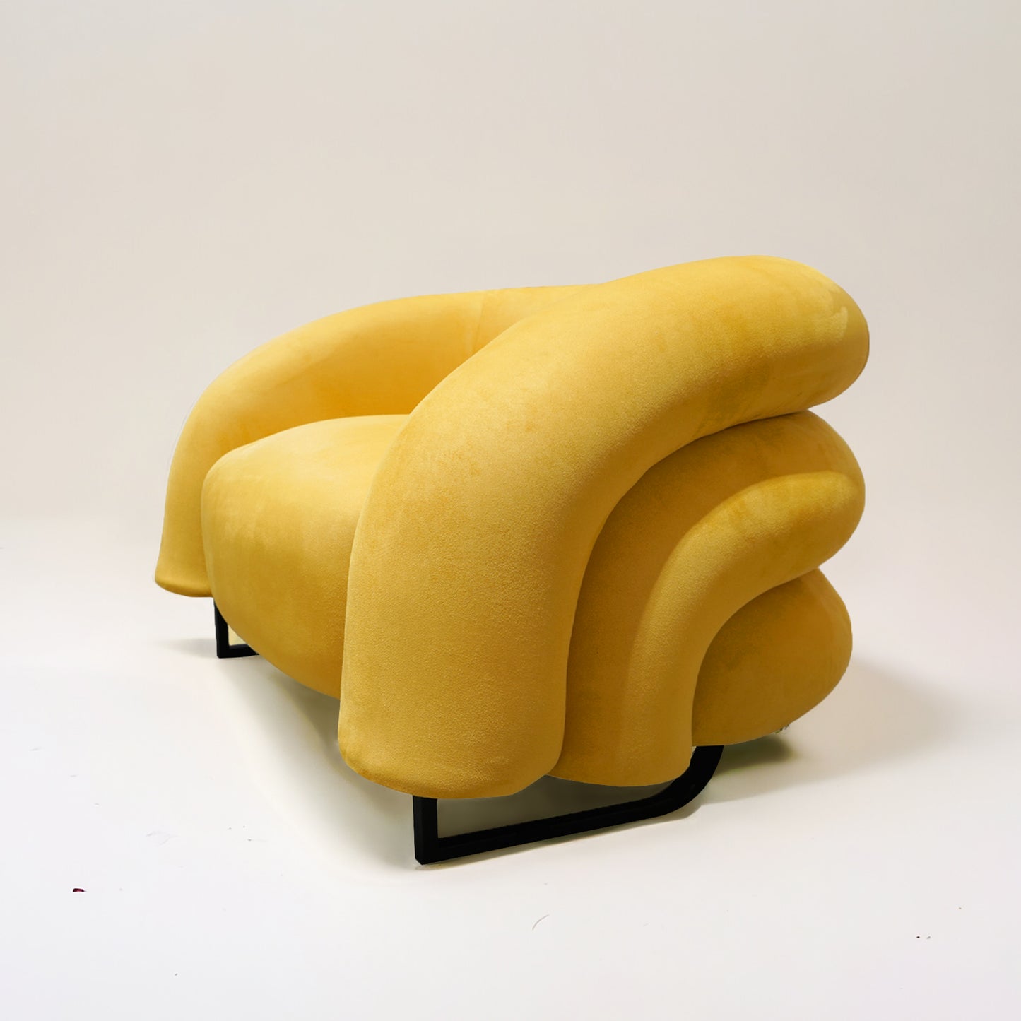 Reòtag Velvet Fabric ArmChair