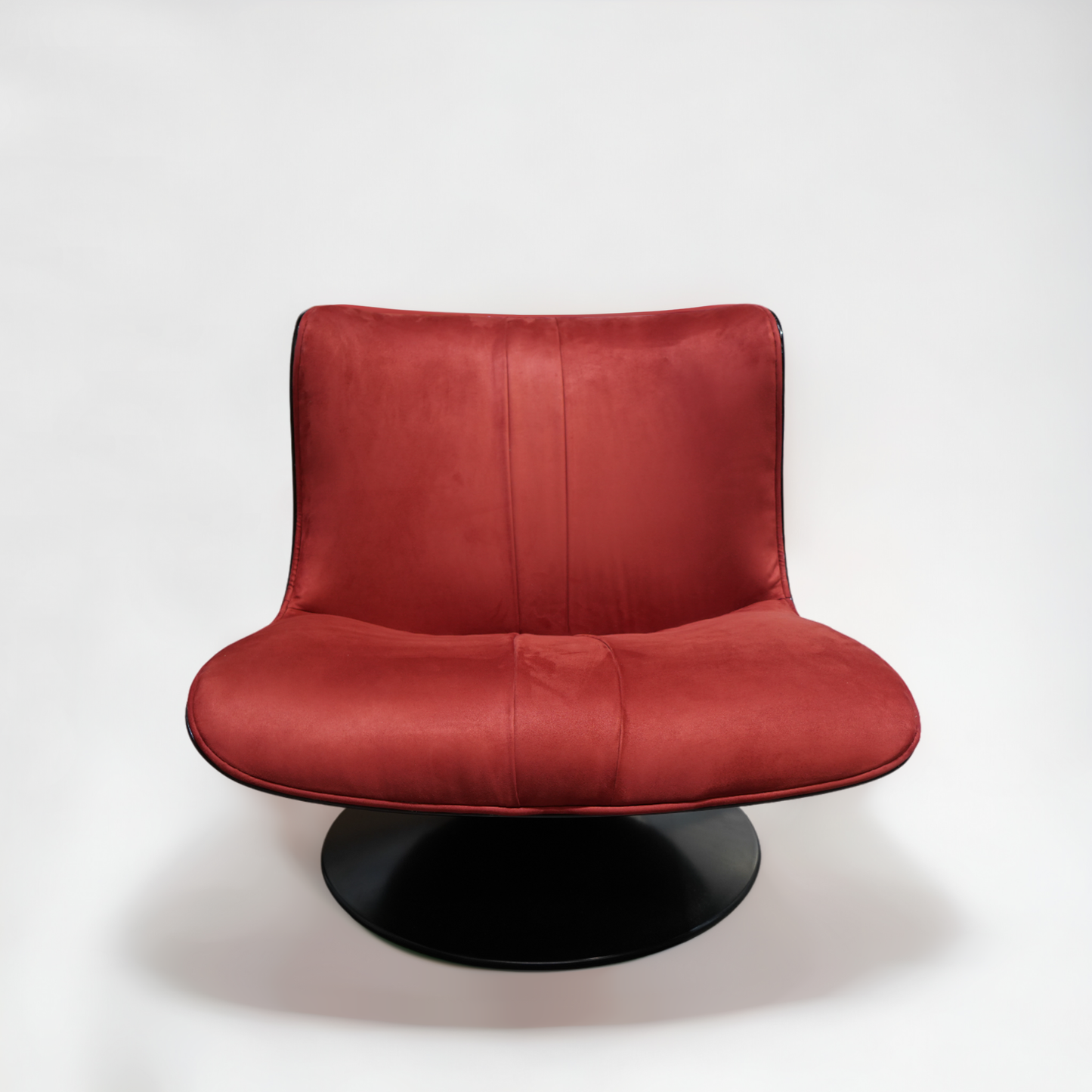 Grasya Suede Fabric Arm Chair