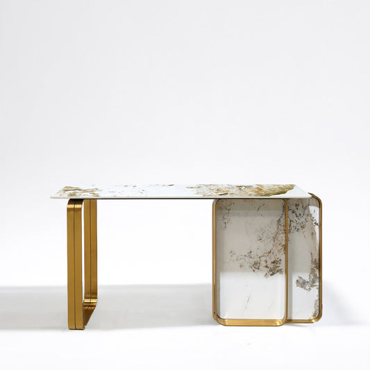 Boucle Sintered Stone Console