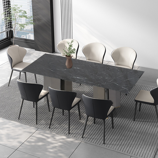 Rotatif Marble Dining Table