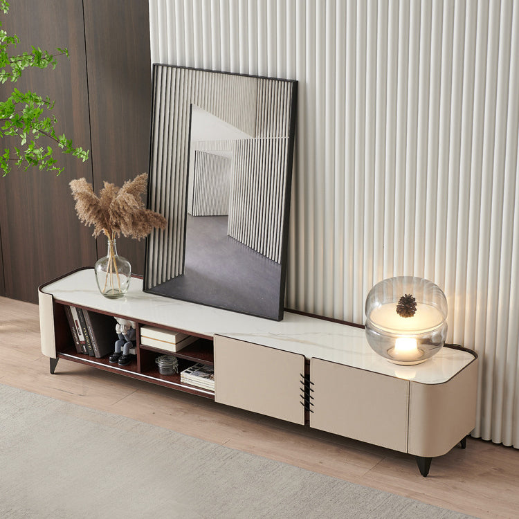 Cuir Leather TV Entertainment Unit