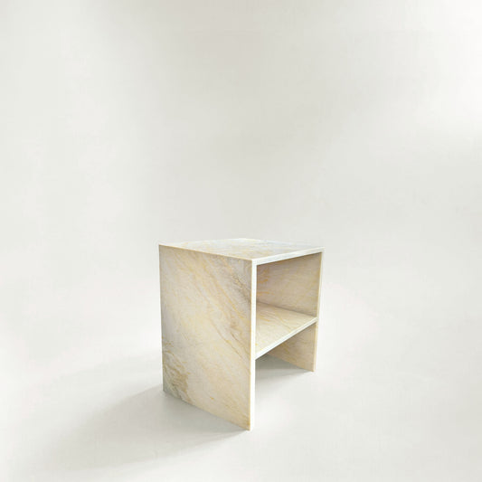 Faiche Marble Side Table