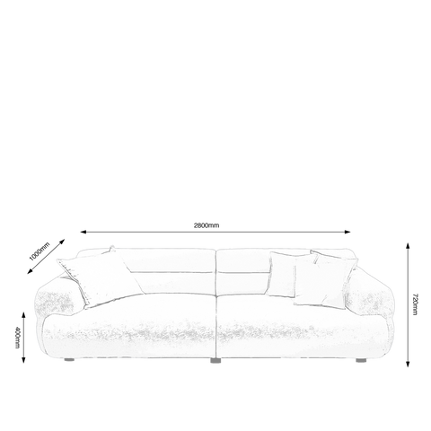 Rooti Fabric Sofa Sale