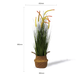 Faux Cattail Tree
