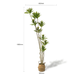 Faux Large Dracaena Tree