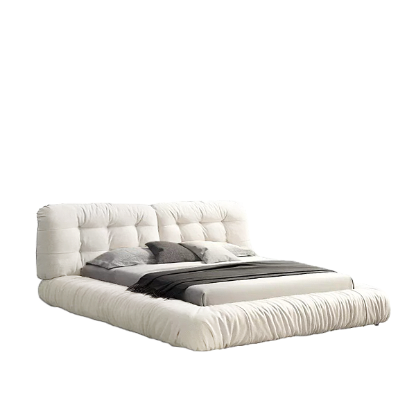 Unie Brodee Suede Fabric Bed