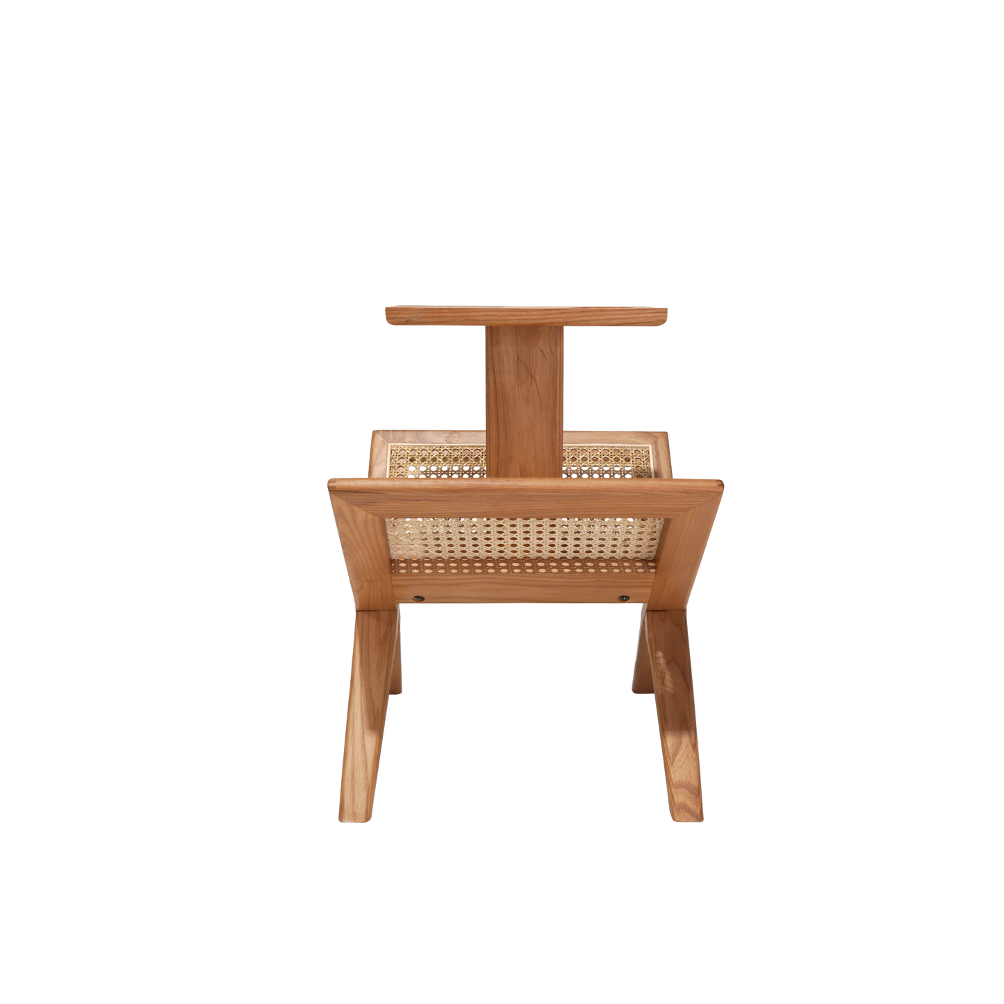 Ruban Rattan Magazine Side Table