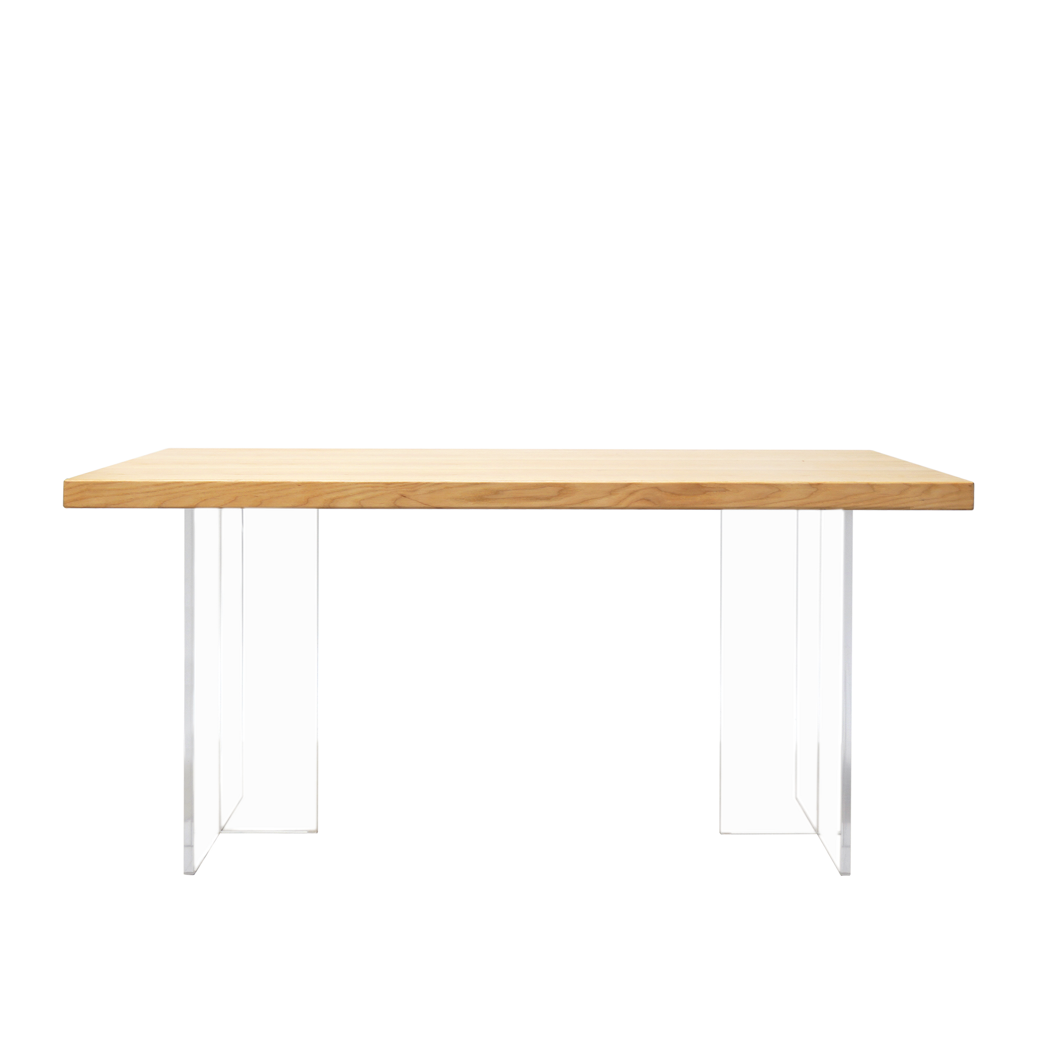 Tamo wood and Acrylic Dining Table Emera furniture